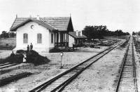Военната гара в Дедеагач в началото на 20 век